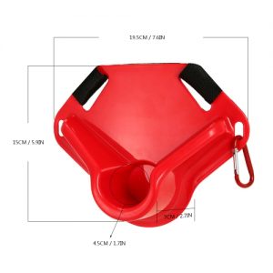 Adjustable Fishing Fighting Belt Waist Rod Holder Belt Enduring Fish Rod Supporter Boat Fishing Equipment Tackle