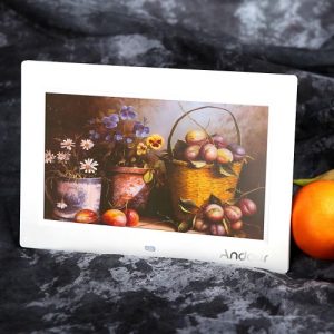 Andoer 10" HD TFT-LCD 1024 * 600 Digital Photo Frame Album Clock MP3 MP4 Movie Player w/ Remote Control