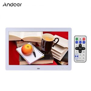 Andoer 10" HD Wide Screen LCD Digital Photo Picture Frame