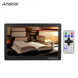 Andoer 10" HD Wide Screen LCD Digital Photo Picture Frame