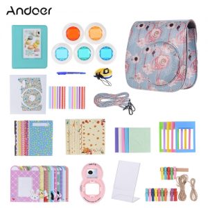 Andoer 14 in 1 Accessories Kit for/8 Fujifilm Instax Mini 9/8+/8s