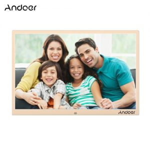 Andoer 15.4inch Aluminum Alloy LED Digital Photo Frame