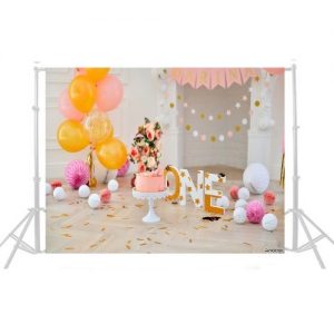 Andoer 2.1 * 1.5m/7 * 5ft Photography Background Baby Kids Photo Studio Pros