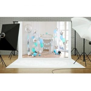 Andoer 2.1 * 1.5m/7 * 5ft Photography Background Baby Kids Photo Studio Pros