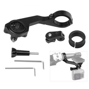 Andoer 25.4/31.8mm Out-front Bike Mount for Garmin Edge 1000/800/810/200/500/510 for GoPro