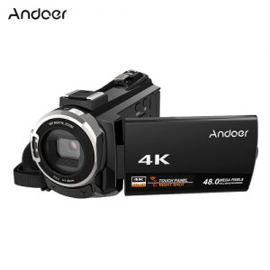 Andoer 4K 1080P 48MP WiFi Digital Video Camera Camcorder Recorder