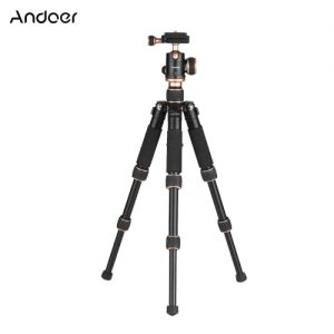 Andoer 53cm/21" Travel Portable Mini Tabletop Tripod