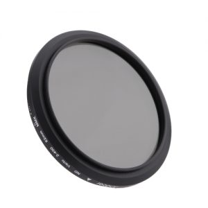 Andoer 62mm ND Fader Neutral Density Adjustable ND2 to ND400 Variable Filter for Canon Nikon DSLR Camera