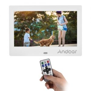 Andoer 7 Inch IPS HD Screen 1024*600 Digital Photo Frame