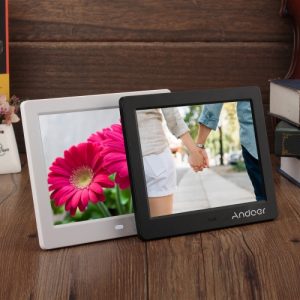 Andoer 8" LCD Wide Screen Digital Photo Picture Frame Album