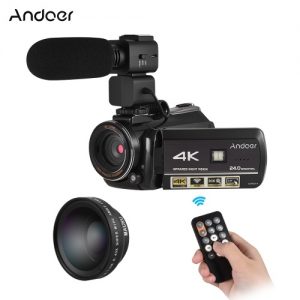 Andoer AC3 4K UHD 24MP Digital Video Camera Camcorder