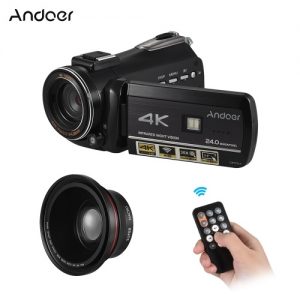 Andoer AC3 4K UHD 24MP Digital Video Camera Camcorder