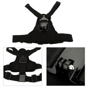 Andoer Adjustable Elastic Body Harness Chest Strap Mount Band Belt Accessory for Sport Camera GoPro Hero 4/3+/3/2/1 SJCAM