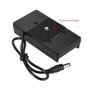 Andoer Battery Mount Plate Power Supply Charger Adapter for Sony BP-U60/30 BMCC Camera