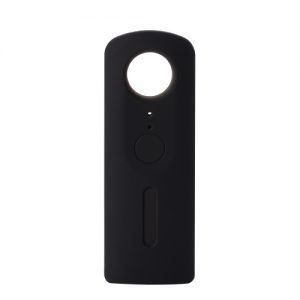 Andoer Camera Protective Silicone Cover Case with Lens Cap for Ricoh Theta V 360-Degree Camera