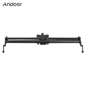 Andoer GP-80QD 80cm/2.6ft Carbon Fiber Motorized Camera Track Slider Dolly