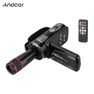 Andoer HDV-Z8 PLUS 1080P 30fps FHD 24MP Digital Video Camcorder