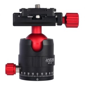 Andoer MT-C1 Compact Size Panoramic Tripod Ball Head Adapter 360