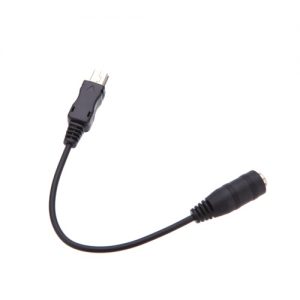 Andoer Mini USB to 3.5mm Mic Microphone Adapter Cable Cord for Gopro HD Hero 1 2 3 3+ 4 Camera