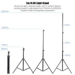 Andoer Photo Studio Continuous Umbralle Lighting Kit