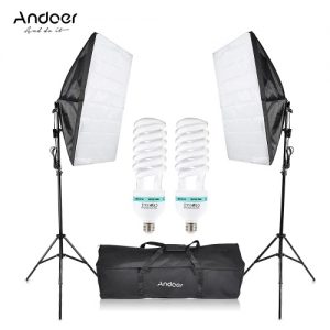 Andoer Photography Studio Cube Umbrella Softbox Light Lighting Tent Kit