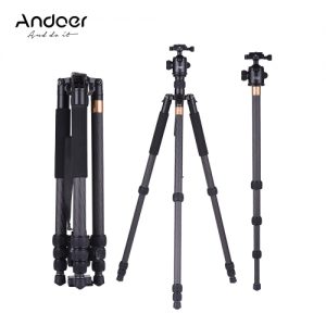 Andoer TP-999BC Professional Portable Carbon Fiber Tripod