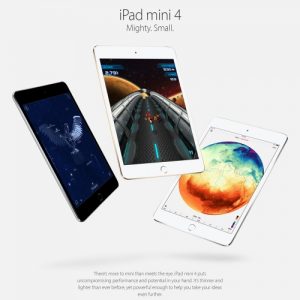 Apple iPad mini 4 Wi-Fi Only Tablet PC 7.9 inches 128GB China Version (Refurbished)