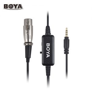 BOYA BY-BCA6 XLR to 3.5mm Plug Microphone Cable for iPad iPhone iPod Touch and Other Mobile Devices