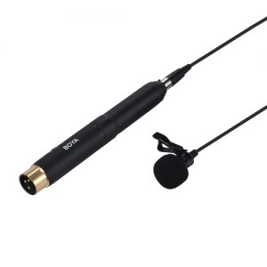 BOYA BY-M11OD Professional Omni-directional XLR Lavalier Condenser Microphone