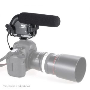 BOYA BY-VM190P Directional Interview Video MIC Microphone for Canon Nikon Sony DSLR Cameras Camcorders DV Audio Recorder