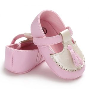 Baby Girls Shoes PU Leather Soft Sole Non-Slip