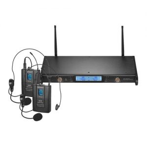 Baomic BM-7200 UHF Wireless Microphone System for Business Meeting Public Speech Classroom Teaching