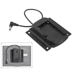 Battery Adapter Base Plate for Lilliput Monitors for FEELWORLD Monitors Compatible for Sony NP-F970 F550 F770 F970 F960 F750 Battery