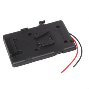 Battery Back Pack Plate Adapter for Sony V-shoe V-Mount V-Lock Battery External for DSLR Camcorder Video Light