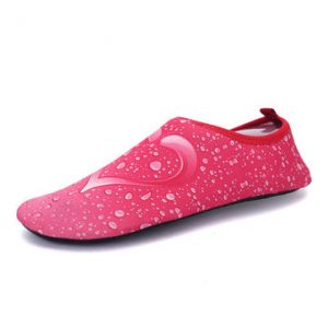 Big Size Canvas Wing Color Match Slip On Flat Swimming Yoga Shoes