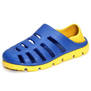 Big Size Multi-Way Wearing Hollow Out Breathable Casual Flat Beach Shoes