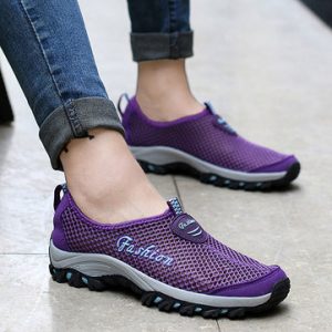 Big Size Quick Drying Outdoor Hiking Sport Casual Shoes For Women