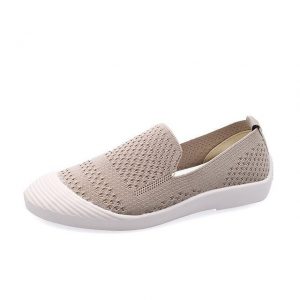 Breathable Hole Muffin Platform Shoes Low To Help A Pedal Flat Women's Shoes