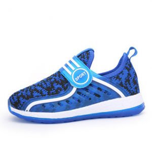 Breathable Light Squishy Unisex Kids Knit Sports Shoes