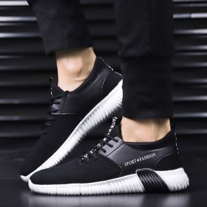 Breathable Men's Shoes Coconut Shoes Fly Woven Sports Casual Shoes Shoes Shoes Tide Shoes Running Shoes