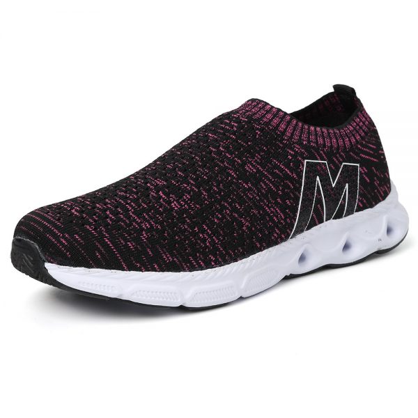 Breathable Mesh Lazy Slip On Flat Running Casual Women Sport Shoes