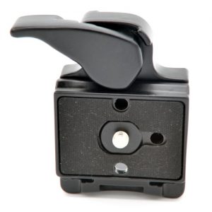 Camera 323 Quick Release Clamp Adapter + Quick Release Plate Compatible for Manfrotto 200PL-14 Compat Plate