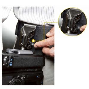 Camera Waist Belt Strap Mount Holder Double Buckle Hanger Holster for Canon Nikon Pentax DSLR