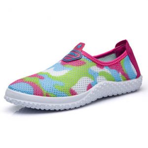 Color Match Lightweight Slip On Mesh Casual Shoes