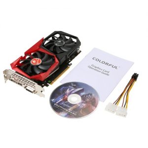 Colorful GTX 1050Ti NB 4G Graphics Card 1366/1468MHz 4G GDDR5 128bit PCI-E 3.0 with HDMI DP DVI-D Port