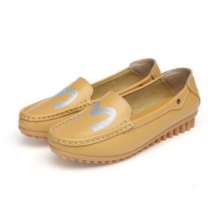 Comfortable Moccasins Slip On Loafers Round Toe Casual Shoes