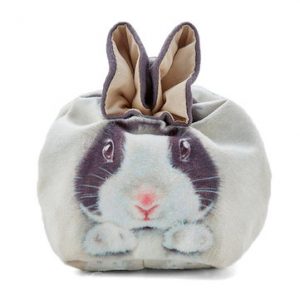 Cute Animals Flannel Cosmetic Bag