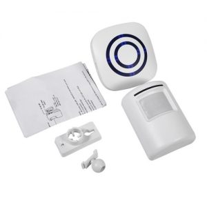 Driveway Patrol Garage Sensor Wireless Alarm Doorbell EU Plug 1 to 1