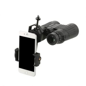 Eyeskey Spotting Scope Adapter Phone Mount Holder Compatible with Telescope Spotting Scope Binoculars Monocular