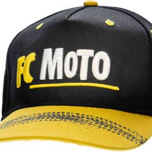 FC-Moto Corp Cap Black Yellow One Size